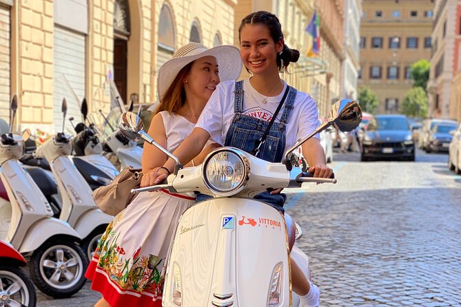 Rome Vespa Tour with Gelato Stop - Gianicolo and the noon cannon