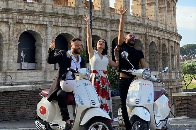 Rome Vespa Tour with Gelato Stop - The Pantheon and Trevi Fountain