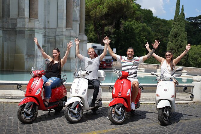 Rome Vespa Tour with Tiramisu - Key points to know before you book