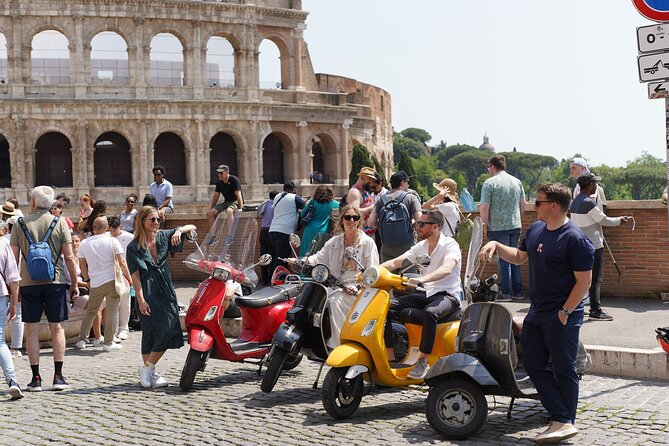 Rome Vespa Tour with Tiramisu - Friendly drivers and a small-group feel