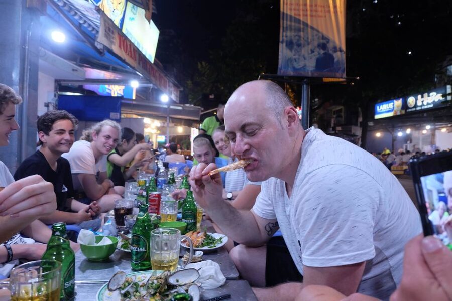 Saigon: Night Sightseeing And Street Food Tour By Vespa - District 4 and the Famous Vietnamese Banh Mi