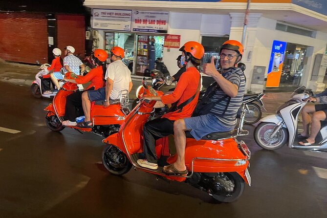 Saigon Vespa By Night Street Food With Female Riders Ao Dai - What the $85 price really covers