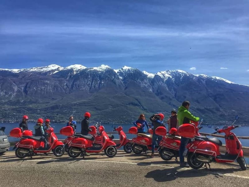 Salò: Lake Garda self-guided Vespa tour - Crossing the Lake by Ferry