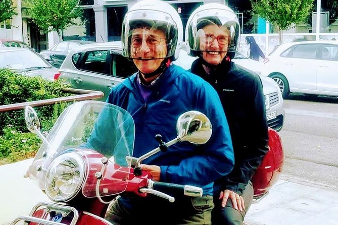Savour The Flavors Of Corfu Vespa Scooter Tour - Kaisers Throne and the Pelekas view