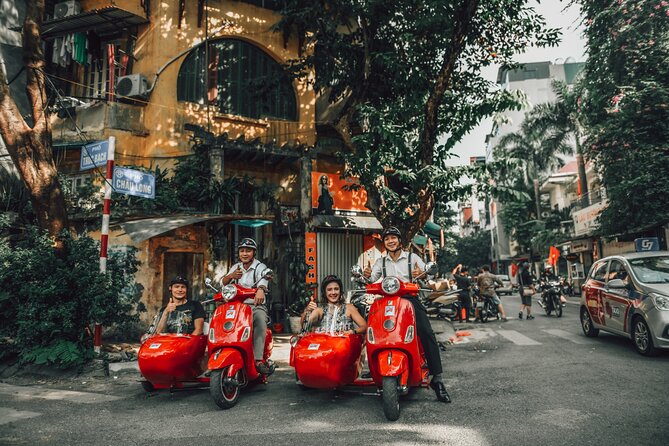 Small Group Vespa Sidecar Tour in Hanoi - A longer pause at Quan Su Pagoda
