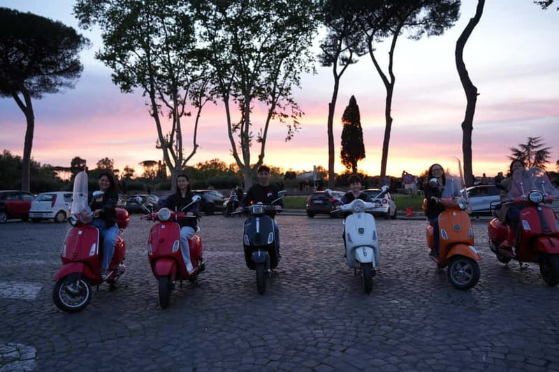 Taste, Explore, Capture-All inclusive Vespa Tour in Rome - Starting at Via del Colosseo