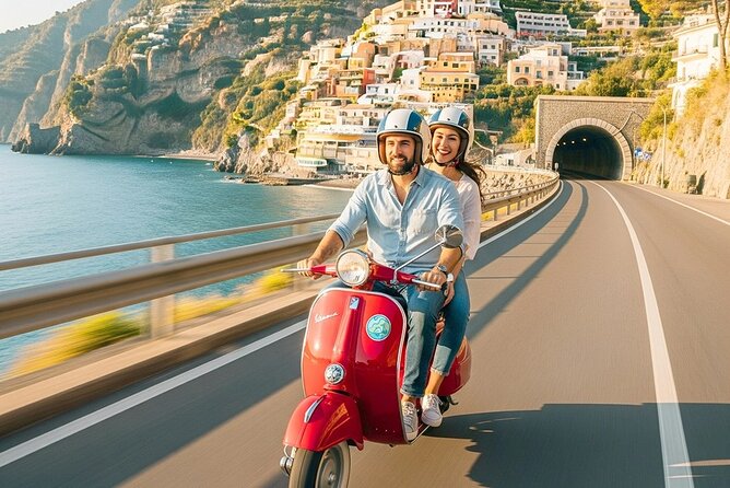The BEST Private Amalfi Coast Vespa Tour - The Emerald Grotto and its separate €10 admission