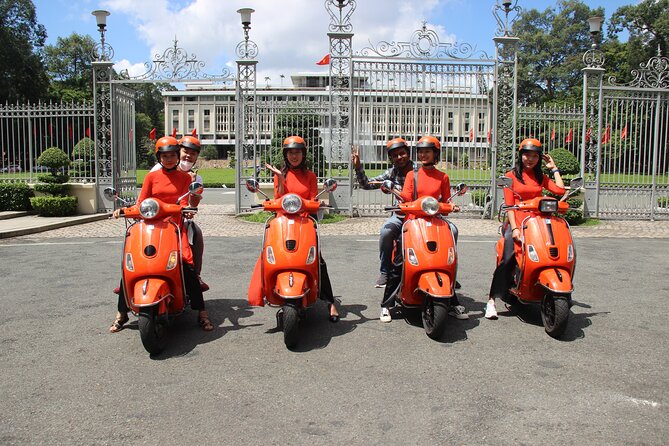 The Insider's Saigon With Female Ao Dai Riders Vespa 4,5 Hours - Pickup, timing, and the four-and-a-half-hour plan