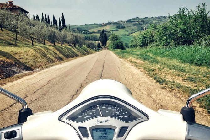 Tuscany Sunset Vespa Tour - Key points at a glance