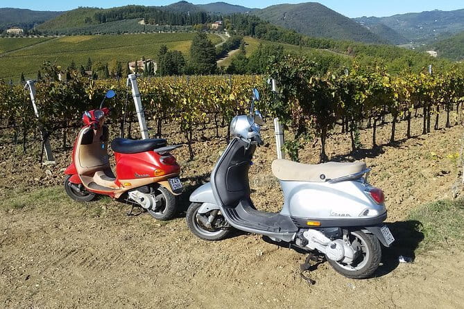 Tuscany Vespa Tour: Lunch & Wine Tasting, Countryside Roads - Leaving Florence for the Chianti hills