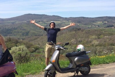 Tuscany Vespa Tour: Lunch & Wine Tasting, Countryside Roads
