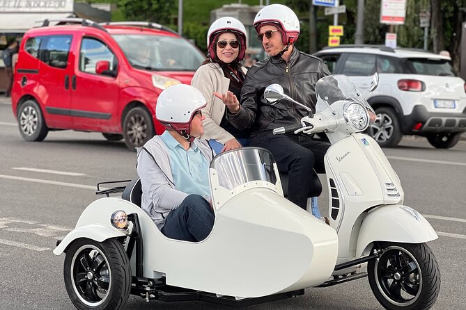 Unforgettable 1.5-Hour Private Vespa Sidecar Tour of Florence - Piazzale Michelangelo, Florence at your feet