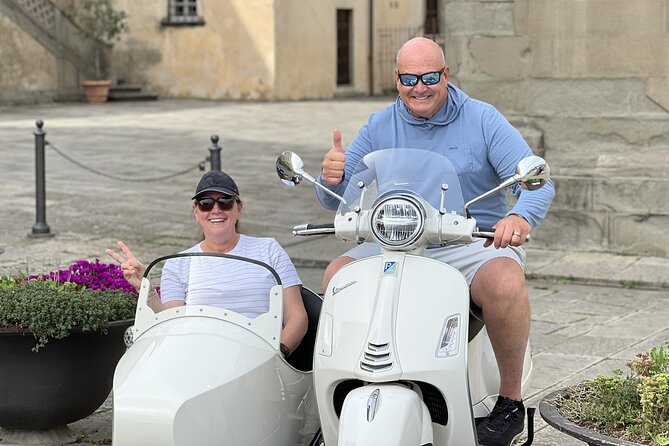Unforgettable 1.5-Hour Private Vespa Sidecar Tour of Florence - San Miniato al Monte adds peace and detail