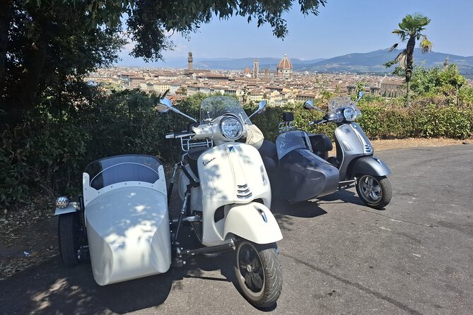 Unforgettable 1.5-Hour Private Vespa Sidecar Tour of Florence - Safety, comfort, and the open-air ride