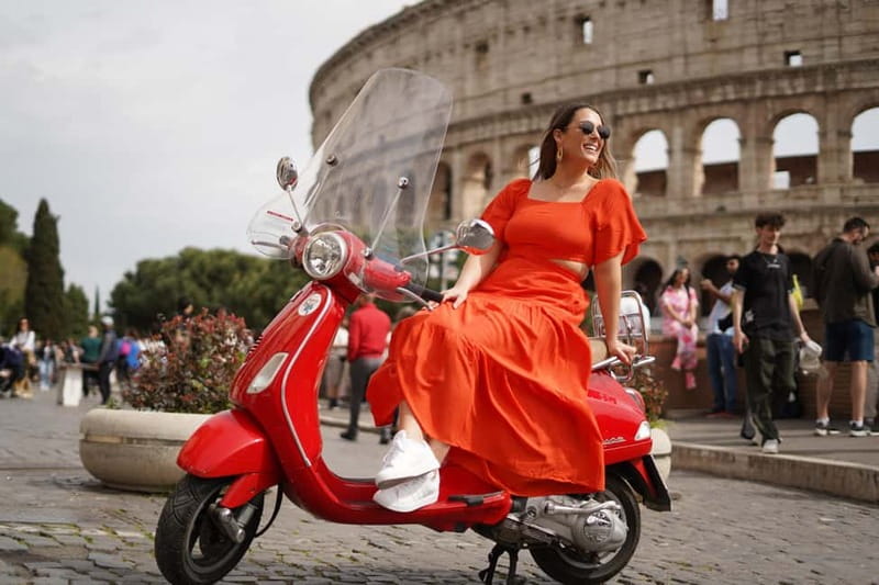 Vespa city tour in Rome with two different routes - Choosing between the two Rome routes