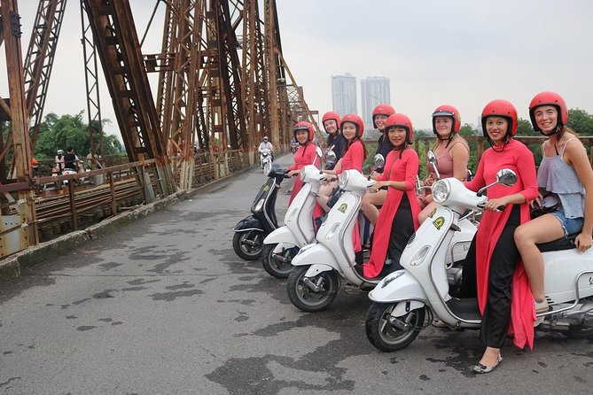 Vespa City Tour &Train Street Female With Ao Dai Riders 4,5 Hours - Why a Vespa works so well in Hanoi