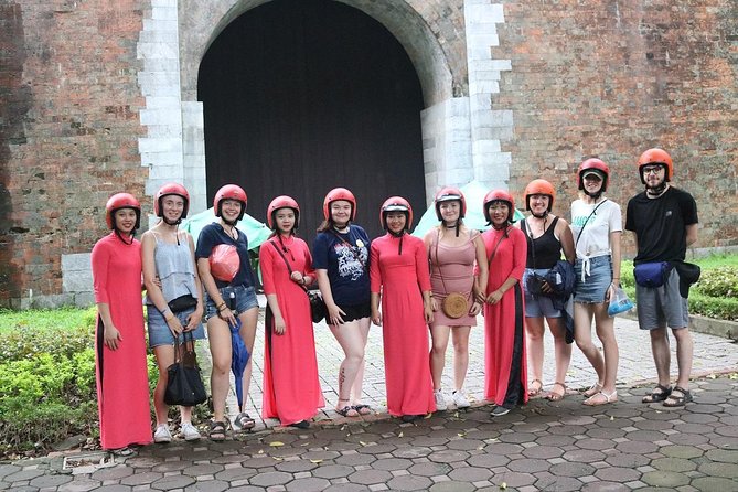 Vespa City Tour &Train Street Female With Ao Dai Riders 4,5 Hours - Long Bien Bridge and the Red River side of Hanoi