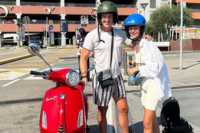 Vespa Naples rental - Parking help may be the service’s best feature