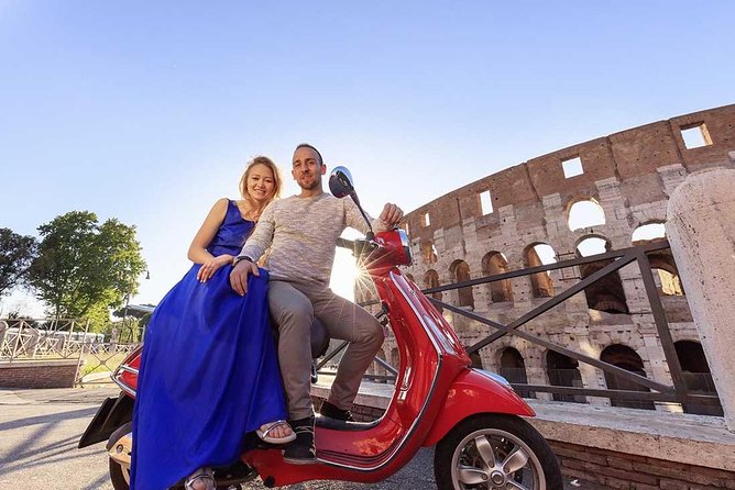 Vespa Primavera 125 cc Rental at Rome 24 ore - Traffic, cobblestones, and rain deserve respect