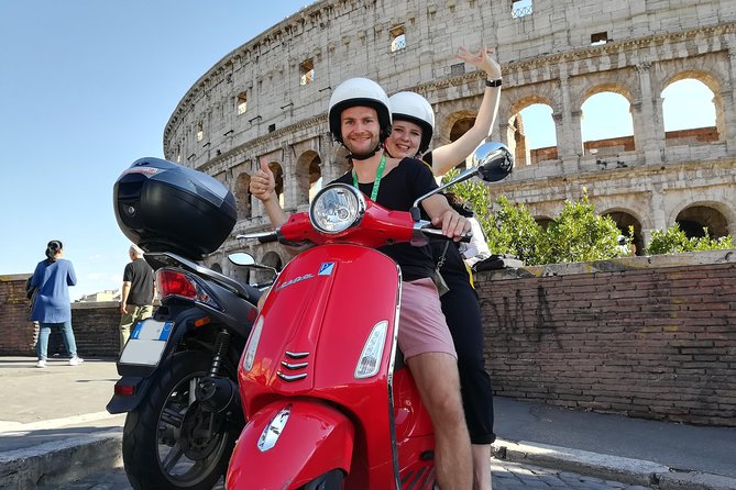 Vespa Primavera Rental: Zip Through Rome in Style! - Starting at Via Cavour 80 at 6:00 pm