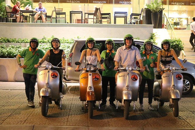 Vespa Saigon By Night Street Food Tour - Seafood with a local atmosphere