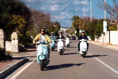 Vespa scenic tour: Trulli and Countryside with tastings in Itria Valley