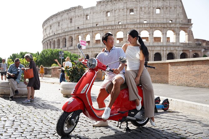 Vespa scooter Journey with Professional Photography - Why Rome works well from the back of a Vespa