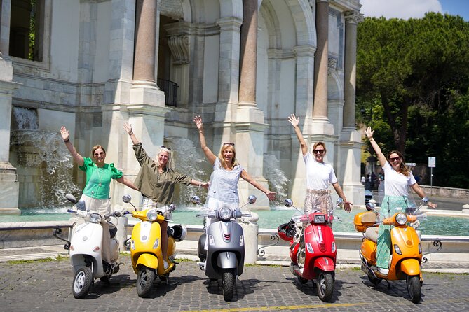 Vespa scooter Journey with Professional Photography - Safety, comfort, and changing road conditions