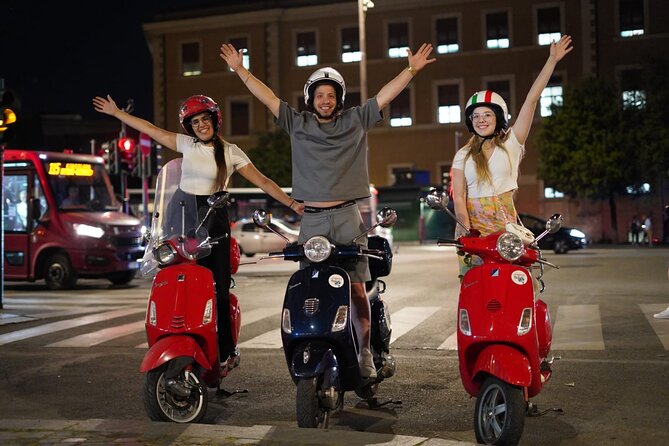 Vespa Scooter Night Tour in Rome with Professional Photographer - Why a Vespa is a smart way to see Rome at night