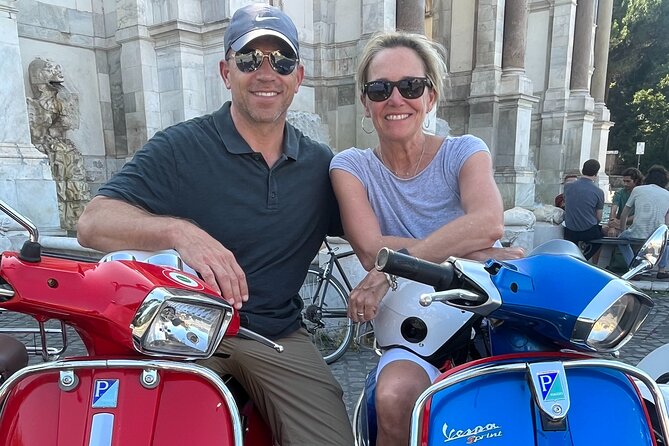 Vespa Self Drive Tour in Rome (Experience is a must!!) - The Wedding Cake and Rome’s grand center