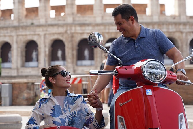 Vespa Sidecar Tour in Rome - Castel Sant’Angelo and the Vatican walls
