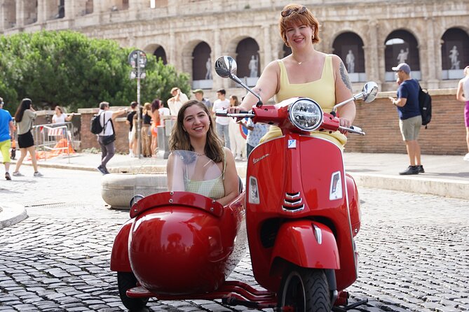Vespa Sidecar Tour in Rome - Janiculum Hill and the Fontana dell’Acqua Paola