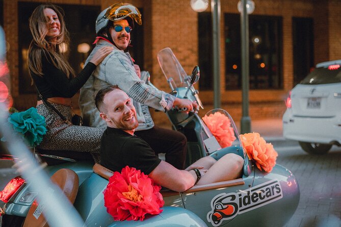 VESPA SiDECAR Tour in San Antonio with Tacos - King William and the city’s older neighborhoods