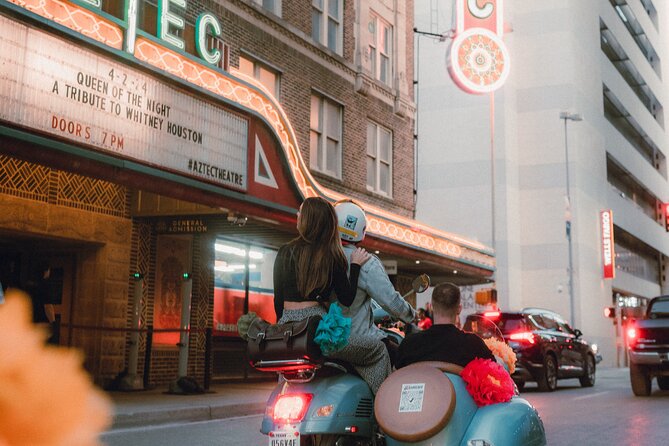VESPA SiDECAR Tour in San Antonio with Tacos - Art, murals, and a quick look at local culture