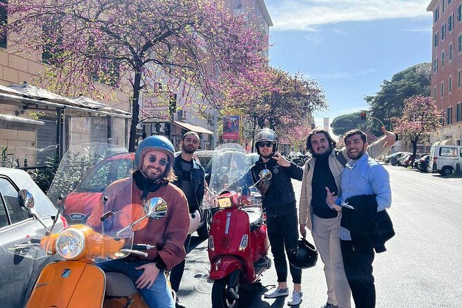 Vespa Tour Guided by Local in Rome - The Orange Garden and Rome from above