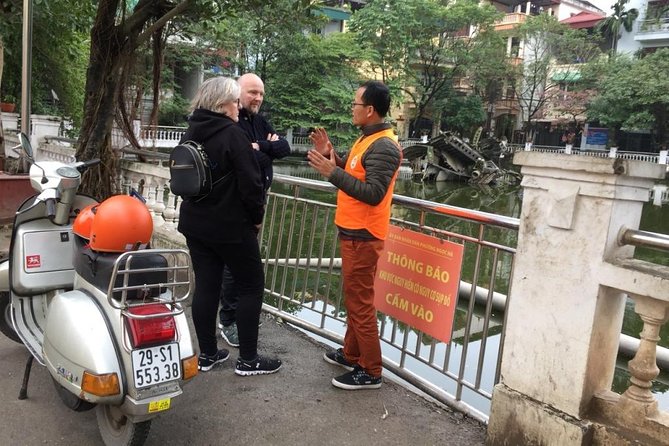 Vespa Tour Hanoi Life Rustic - Thanh Cong apartment blocks and rooms built in the air