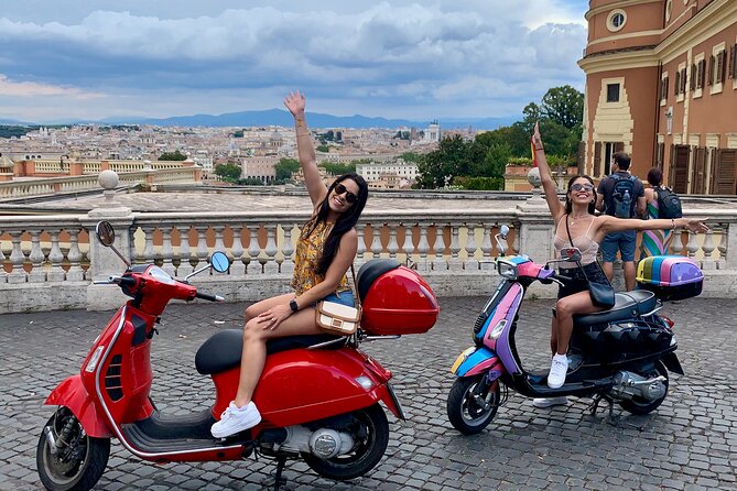 Vespa Tour in Rome Driven by Us with Optional Pick Up - What the $181.02 price really buys