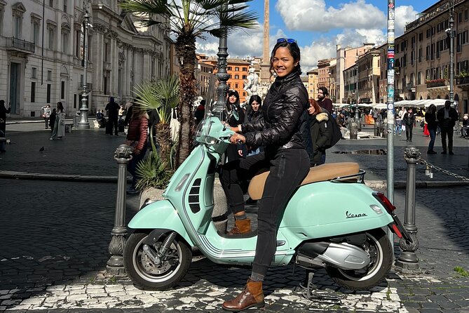Vespa Tour in Rome Driven by Us with Optional Pick Up - Safety, comfort, and the small print