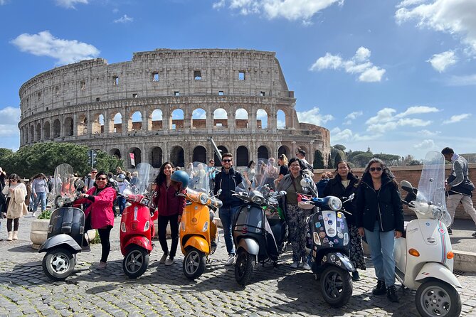 Vespa Tour in Rome with Pick up and Drop off - Pincio, Gianicolo, and a route that needs clarification
