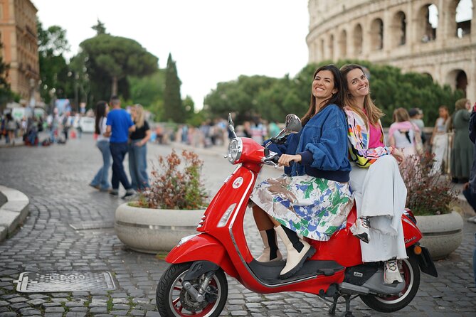 Vespa Tour in Rome with Pick up and Drop off - Guides, safety, and the photo question