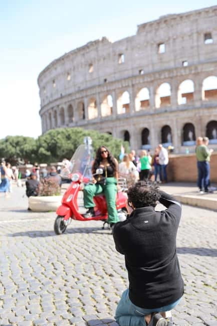 Vespa Tour with Professional Photography in Rome - The ride itself, and what the Vespa adds
