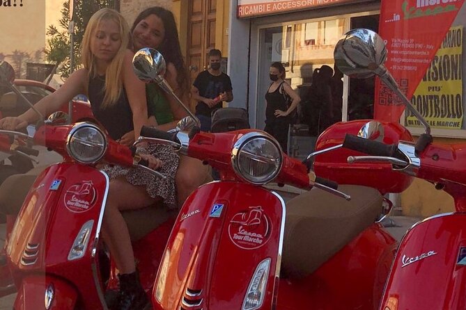 Vespa tour with written guide of Marche in Valdaso - Montefiore dell’Aso and the Marche food route